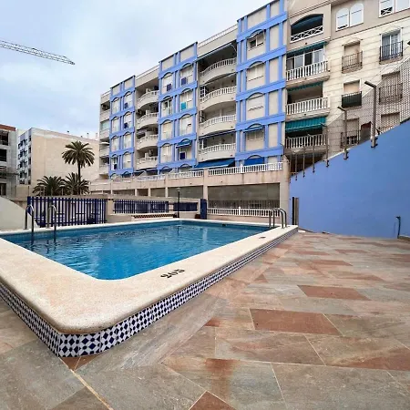 Lägenhet Welcoming Seafront Tv15 Torrevieja